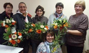 Bouquets réalisés le 17 novembre 2016